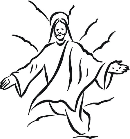 Jesus   Coloring Page